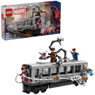 LEGO 76321 Spider-Man vs Doc Ock Subway Train Scene Constructor (76321)