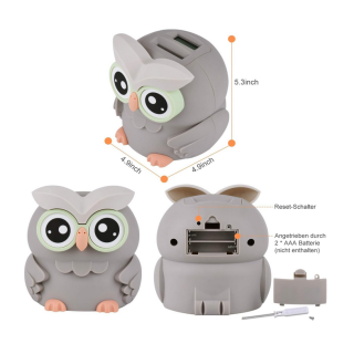Setty YS011-12 Piggy bank with counter Owl (YS011-12)