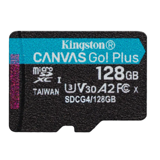 Kingston Canvas Go Plus MicroSDXC Memory card 128GB (SDCG4/128GBSP)