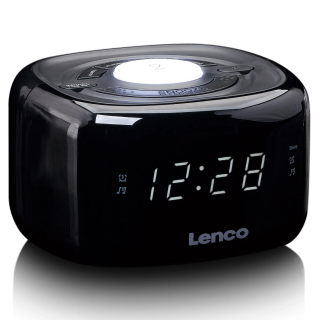 Lenco CR-12BK Radio clock (CR-12BK)