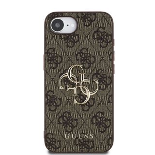 Guess PU 4G Metal Logo Case for Apple iPhone 16e (GUHCPSE44GMGBR)