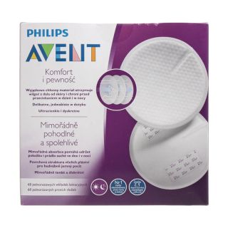 Philips Avent SCF254/61 Disposable breast pads 60pcs. (SCF254/61)