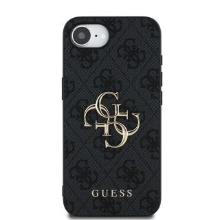 Guess PU 4G Metal Logo Case for Apple iPhone 16e (GUHCPSE44GMGGR)