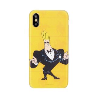 Cartoon Network Johnny Bravo Silicone Case for Apple iPhone XR Smoking (CA-BC-IPH-XR-JB3)