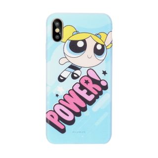 Cartoon Network The Powerpuff Girls Silicone Case for Apple iPhone XS Max Bubbles Power (CA-BC-IPH-XSMAX-BL/P)