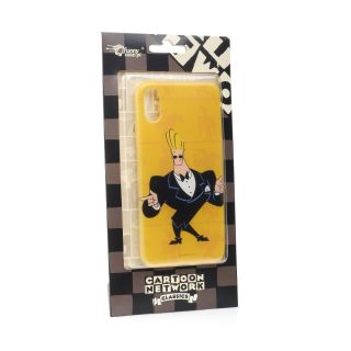 Cartoon Network Johnny Bravo Silicone Case for Apple iPhone X / XS Smoking (CA-BC-IPH-X/XS-JB3)