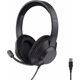 Trust Ayda Max USB Headphones (25462)