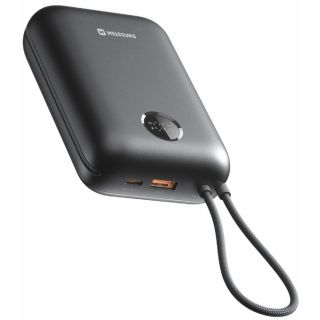 Swissten Voltbox 35W Power Bank 30000 mAh with Built-In Cables USB-C and Lightning (22013938)