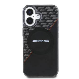 AMG Rhombs MagSafe Case for Apple iPhone 16 (AMHMP16S24HRDKR)