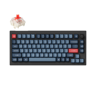Keychron V1 Max 75% Wireless Mechanical Keyboard / Red Switch (V1M-D1)