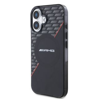 AMG Rhombs MagSafe Case for Apple iPhone 16 (AMHMP16S24HRDKR)