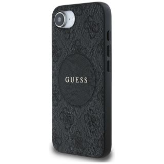 Guess 4G Circle Classic Logo MagSafe Case for Apple iPhone 16e (GUHMPSE4P4PGRSGK)