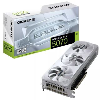 Gigabyte GeForce RTX 5070 EAGLE OC ICE SFF 12GB GDDR7 Graphics Card (GV-N5070EAGLEOC ICE-12GD)