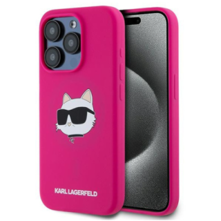 Karl Lagerfeld KLHMP15XSCHPPLF Back Case for Apple iPhone 15 Pro Max (KLHMP15XSCHPPLF)