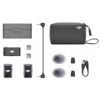 DJI Mic 2 Wireless Lavalier Microphone Dual Set 2 TX / 1 RX (CP.RN.00000324.01)