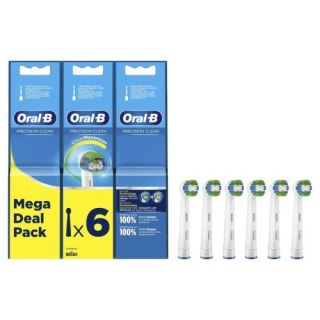 Oral-B EB20-6 Electric Toothbrush Replacement Head 6pcs (EB20-6)