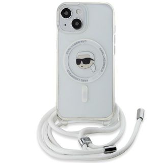 Karl Lagerfeld KLHMP15SHCKHNT Back Case for Apple iPhone 15 / 14 / 13 (KLHMP15SHCKHNT)