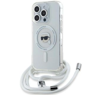 Karl Lagerfeld KLHMP15LHCKHNT Back Case for Apple iPhone 15 Pro (KLHMP15LHCKHNTW)