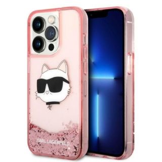 Karl Lagerfeld KLHCP14LLNCHCP Back Case for Apple iPhone 14 Pro (KLHCP14LLNCHCP)