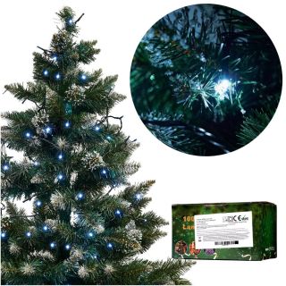 RoGer LED Light Garland 10m / 100LED /  Cold white (RO-5235-1)