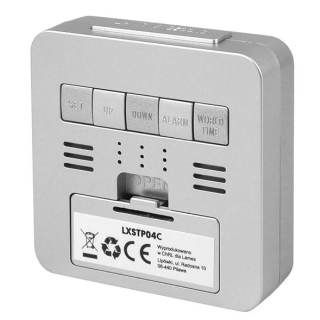 LTC LXSTP04C Alarm Clock with Radio and Thermometer (LXSTP04C)