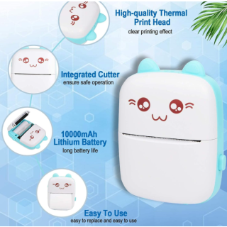 Setty DT1-0 Bluetooth Mini thermal printer (DT1-0-WH)