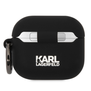 Karl Lagerfeld 3D Logo NFT Karl and Choupette Silicone Case for Apple AirPods 3 (KLA3RUNKC)