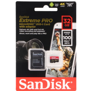 SanDisk MicroSDHC A1 Extreme Pro Memory Card 32GB (SDSQXCG-032G-GN6MAM)