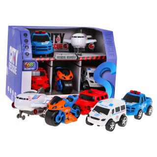 RoGer City Rescue Toys Toy car set (RO-JS74)