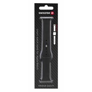 Swissten Silicone Band for Apple Watch 1/2/3/4/5/6/SE / 42 mm / 44 mm (46000111)