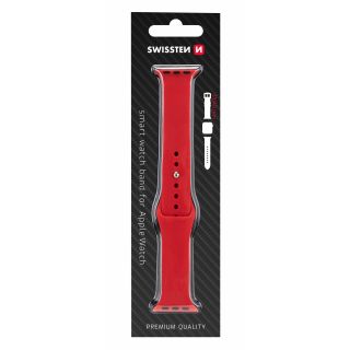 Swissten Silicone Band for Apple Watch 1/2/3/4/5/6/SE / 38 mm / 40 mm (46000102)