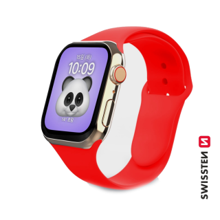 Swissten Silicone Band for Apple Watch 1/2/3/4/5/6/SE / 42 mm / 44 mm (46000112)