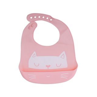 RoGer Baby Apron silicone Pink (RO-APRON-PI)