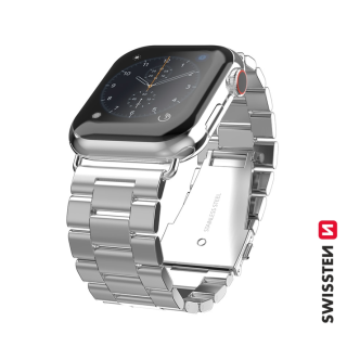 Swissten Metal Strap for Apple Watch 1/2/3/4/5/6/SE / 38 mm / 40 mm (46000302)
