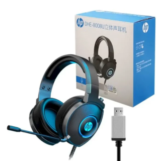 HP DHE-8008UM Headphones (DHE-8008UM BK)