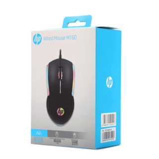 HP M160 Wired Gaming Optical Mouse RGB (M160BK)