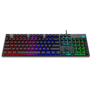 HP K500F Membrane Gaming Keyboard RGB / USB / ENG (K500F)