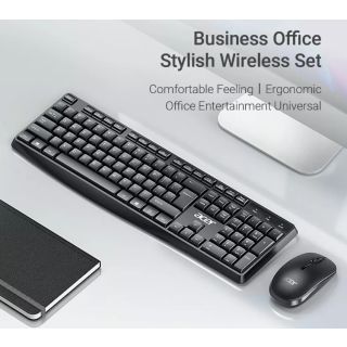 Acer LK41-2K Wireless Keyboard + Mouse USB / ENG (LK41-2K BK)