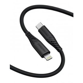 Swissten Soft Silicone USB-C - Lightning 30W Data and Charging Cable 0.4m (71506517)