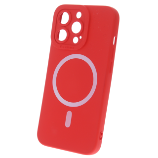 Mocco Silicon MagSafe Case for Apple iPhone 15 Plus (MC-SMS-IPH-15P-RD)