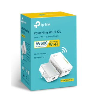 TP-LINK AV600 Powerline Adapters Kit (TL-WPA4220KIT)