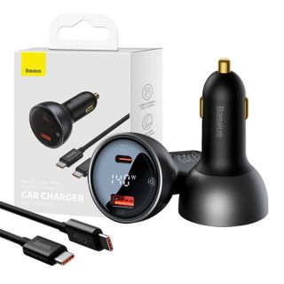 Baseus CGZX070001 Superme Car charger USB / USB-C 140W (CGZX070001)
