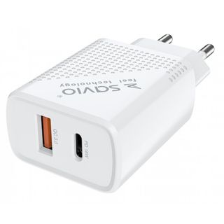 Savio LA-04 Wall USB charger Quick Charge PD 3.0 Charger 18W (LA-04)
