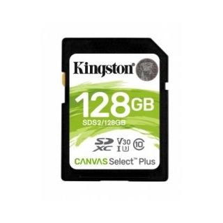 Kingston SDXC Canvas Select Plus 128GB Memory Card (SDS2/128GB)