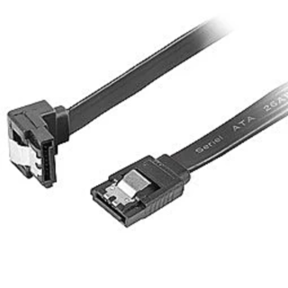 Lanberg SATA III Data Cable Angle 0.5m (CA-SASA-13CU-0050-BK)