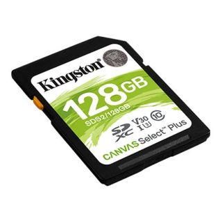 Kingston SDXC Canvas Select Plus 128GB Memory Card (SDS2/128GB)