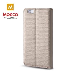 Mocco Smart Magnet Book Case For Samsung Galaxy S23 Ultra Gold (MO-MAG-SA-S23U-GO)