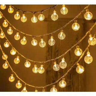 RoGer Bulb String Lights 100 LED Warm-White 10m (RO-BSL-LED-10M)
