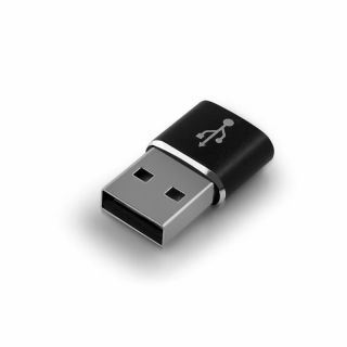 Mocco Adapter USB to Type-C (MO-USB-TYPEC-BK)