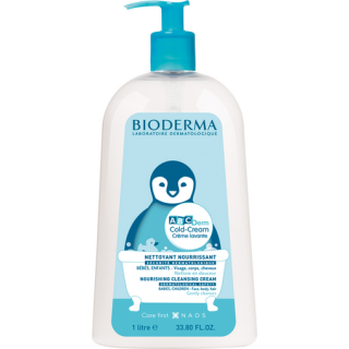 Bioderma ABCDerm Cold-Cream Crème Lavante 1000 ml (3701129801543)